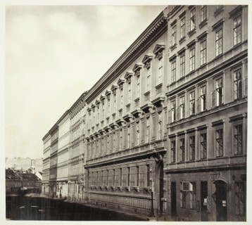Berggasse No. 16, Palais des Grafen Georg Festetics de Tolna, 1860s. Creator: Unknown.
