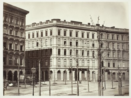 Burg-Ring No. 1, Wohnhaus des Simon Ritter von Biederman, 1860s. Creator: Unknown.
