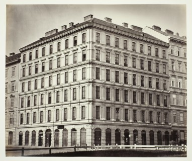 Elisabethstraße No. 8, Zinshaus des Grafen Otto Abensberg und Traun, 1860s. Creator: Unknown.