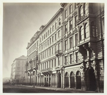 Operngasse No. 6, Zinshaus des Herrn M. Faber, 1860s. Creator: Unknown.