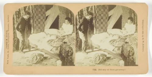 Did any of them get away?, 1893. Creator: BW Kilburn.