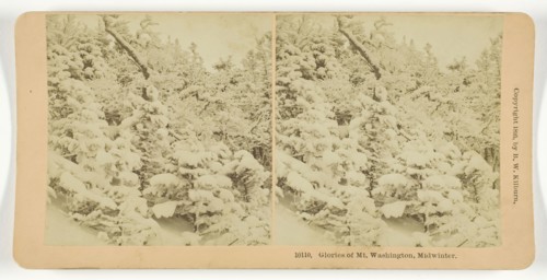 Glories of Mt. Washington, Midwinter, 1895. Creator: BW Kilburn.
