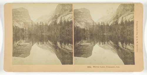 Mirror Lake, Yosemite, California, 1894. Creator: BW Kilburn.