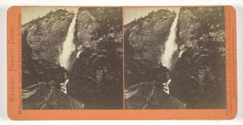 Yosemite Falls, 2630 ft., 1861/76. Creator: Carleton Emmons Watkins.