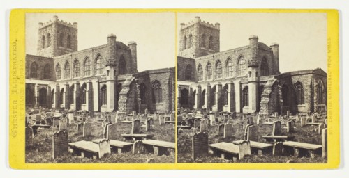 Chester Cathedral - From Walls, 1850/94. Creator: Francis Bedford.