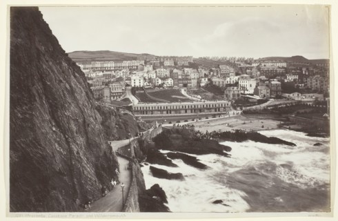 Ilfracombe, Capstone Parade and Wildersmouth, 1860/94. Creator: Francis Bedford.