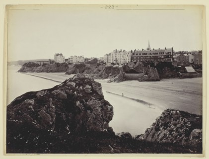 Untitled [South Sands, Tenby, Wales], 1860/94.  Creator: Francis Bedford.