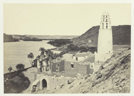 Ruined Mosque Near Philæ, 1857. Creator: Francis Frith.