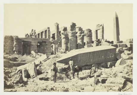 The Broken Obelisk, Karnac, 1857. Creator: Francis Frith.