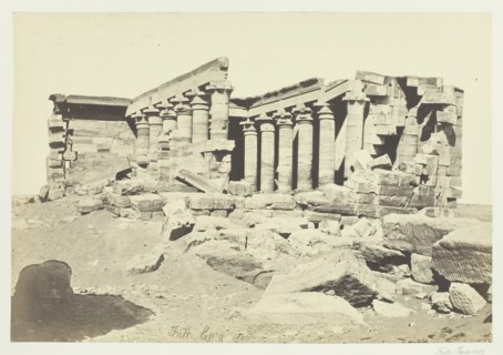 The Temple of Maharaka, Nubia, 1857. Creator: Francis Frith.