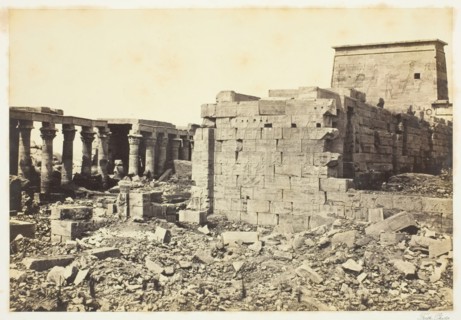 View on the Island of Philae, 1857, printed 1862. Creator: Francis Frith.