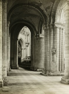 Ely Cathedral: North Aisle to East, 1891. Creator: Frederick Henry Evans.