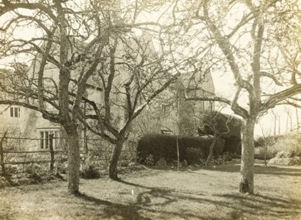 Kelmscott Manor: From the Orchard, 1896. Creator: Frederick Henry Evans.