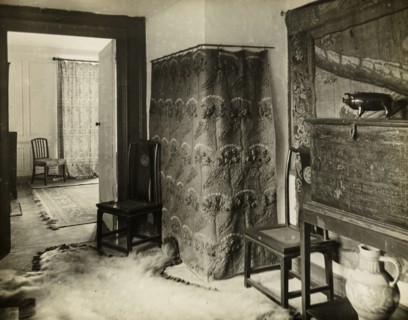 Kelmscott Manor: Passage to Parallel Room, 1896. Creator: Frederick Henry Evans.