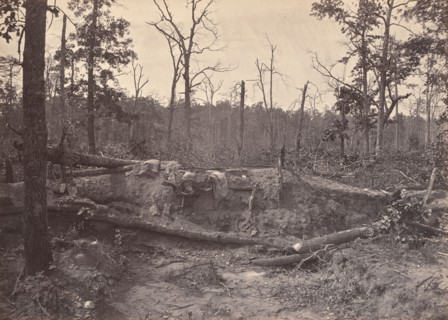 Battle Field of New Hope Church, GA, No. 2, 1866. Creator: George N. Barnard.