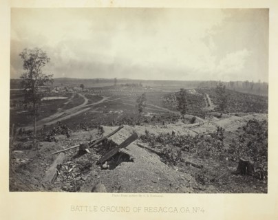 Battle Ground of Resacca, GA, No. 4, 1866. Creator: George N. Barnard.