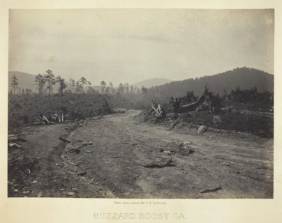Buzzard Roost, GA, 1866. Creator: George N. Barnard.