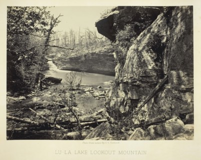 Lu-La Lake Lookout Mountain, 1864/66. Creator: George N. Barnard.