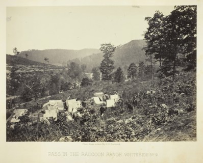 Pass in the Raccoon Range, Whiteside No. 2, 1864. Creator: George N. Barnard.