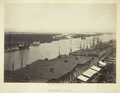 Savannah, GA, No. 2, 1866. Creator: George N. Barnard.