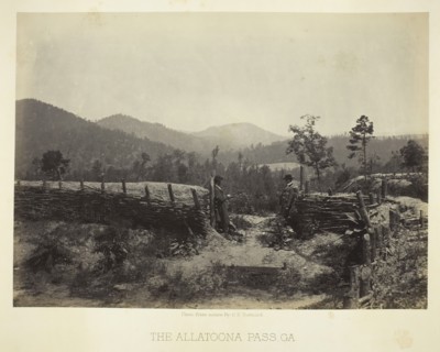 The Allatoona Pass, GA, 1866. Creator: George N. Barnard.