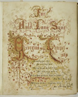Untitled [For Auld Lang Syne], 1855/68.  Creator: Georgina Cowper.