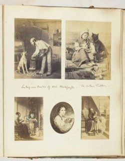 Untitled [page of illustrations], 1855/68.  Creator: Georgina Cowper.