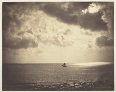 Brig on the Water, 1856. Creator: Gustave Le Gray.