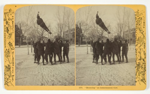 Bouncing, an instantaneous view, 1886/88. Creator: Henry Hamilton Bennett.