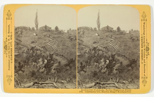 Confederate Gen. Braxton's Bragg's Headquarters, 1889. Creator: Henry Hamilton Bennett.