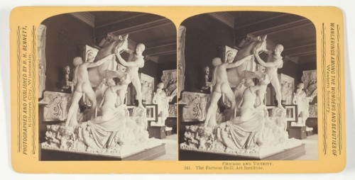 The Farnese Bull; Art Institute, 1893. Creator: Henry Hamilton Bennett.
