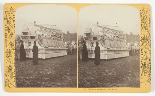 Windsor Toboggan Club Float, 1886/88. Creator: Henry Hamilton Bennett.