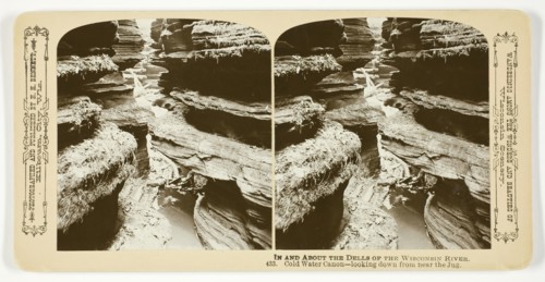Cold Water Canon-looking down from near the Jug, 1870/1908. Creator: Henry Hamilton Bennett.