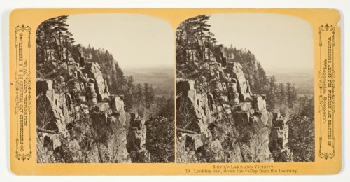Looking East, Down the Valley from the Doorway, 1870/1908. Creator: Henry Hamilton Bennett.