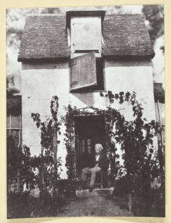 Bayard, Devant sa Maison, 1842/50, printed 1965. Creator: Hippolyte Bayard.