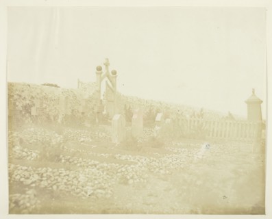 Cemetery on Cathcart's Hill, 1855. Creator: James Robertson.