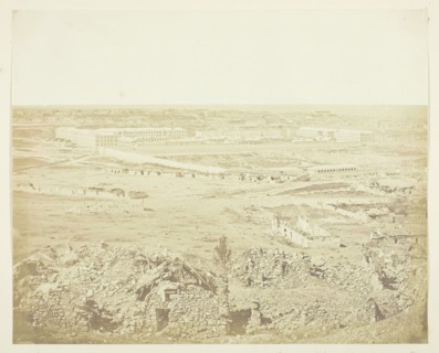 View of Sebastopol taken from the Malakoff, 1855. Creator: James Robertson.