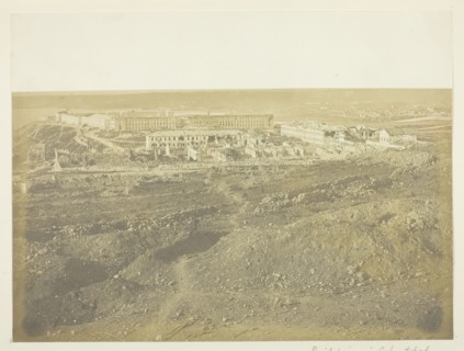 Buildings in Sebastopol, View Taken from the Redan, 1855. Creator: James Robertson.