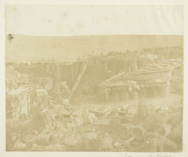 Interior of the Redan, 1855. Creator: James Robertson.