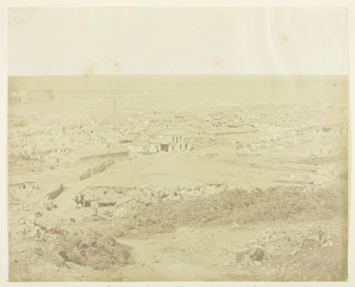 The Black Sea, Entrance of the Great Harbour, 1855. Creator: James Robertson.