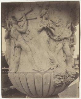 Versailles, Vase (Detail), 1906. Creator: Eugene Atget.
