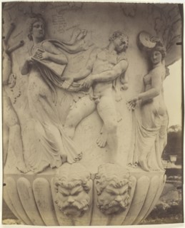Versailles, Vase (Detail), 1906. Creator: Eugene Atget.