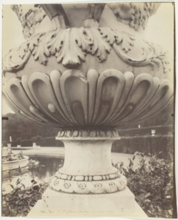 Versailles, Vase, 1906. Creator: Eugene Atget.