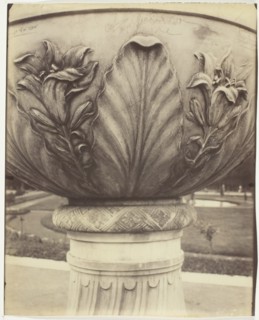 Versailles, Vase, 1906/07. Creator: Eugene Atget.