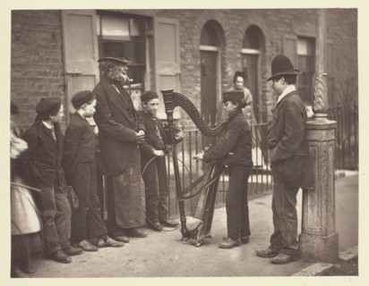 Halian Street Musicians, 1881. Creator: John Thomson.