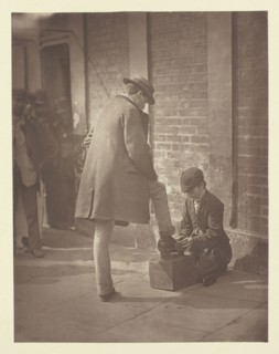 The Independent Shoe-Black, 1881. Creator: John Thomson.