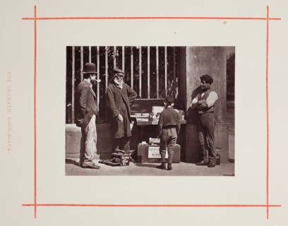 The Dramatic Shoe-Black, 1877. Creator: John Thomson.