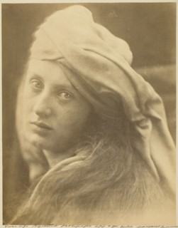A Study of the Beatrice Cenci, September 1870. Creator: Julia Margaret Cameron.