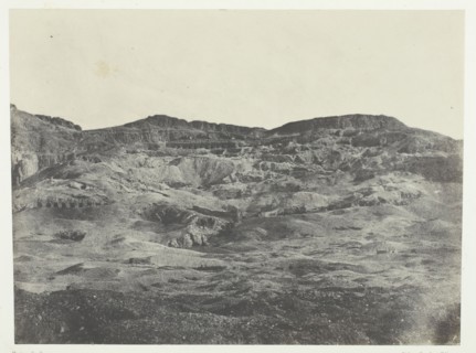 Gournah, Nécropole de Thèbes; Thèbes, 1849/51, printed 1852. Creator: Maxime du Camp.
