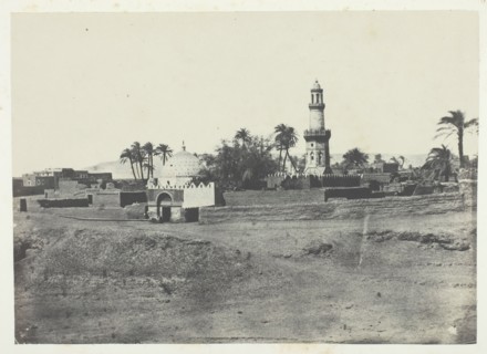 Mosquée d'El-Arif et Tombeau de Mourad-Bey, Haute-Egypte, 1849/51, printed 1852. Creator: Maxime du Camp.